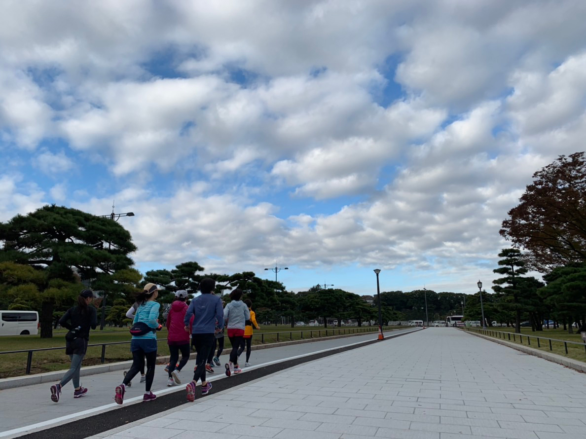 Imperial Palace run program taught by ASICS running coaches