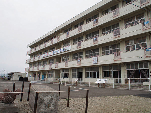 Earthquake Disaster Ruins at Arahama Elementary School 